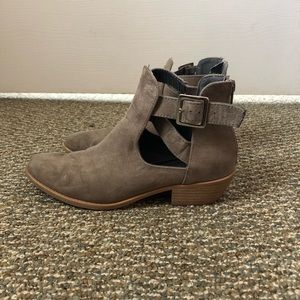 Taupe Booties